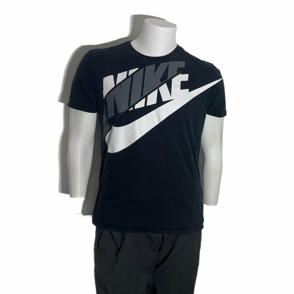 Nike Mens Large Graphic T Shirt Black